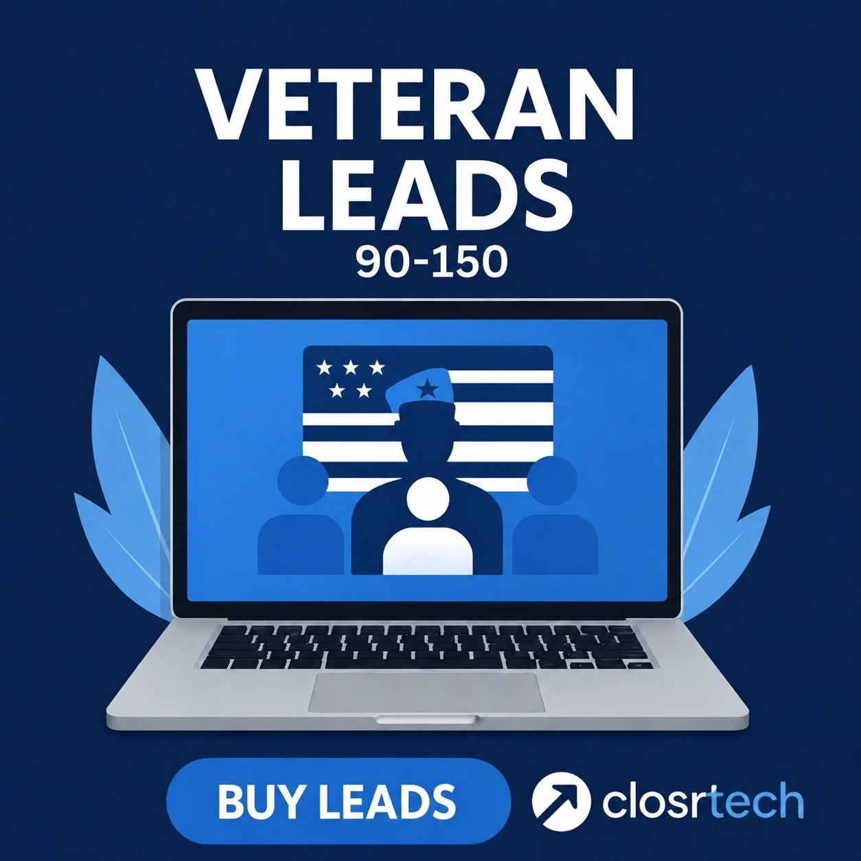 Veteran Leads 90-150 Days Old